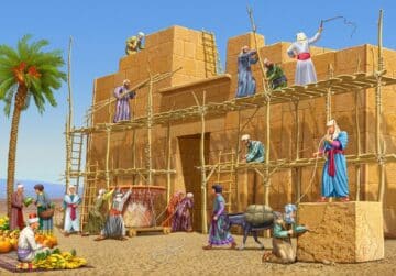 בני ישראל עובדים במצרים